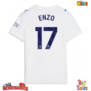 Manchester City Enzo Fernandez #17 Replica Third Stadium Shirt for Women 2026-27 Short Sleeve